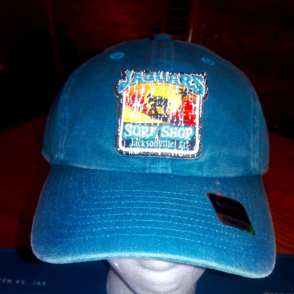 Jacksonville Jaguar Surfer Football Hat Cap - Picture 2 of 8